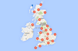 Find a foodbank map of UK