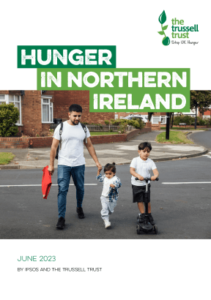 Cover of Hunger in Northern Ireland report